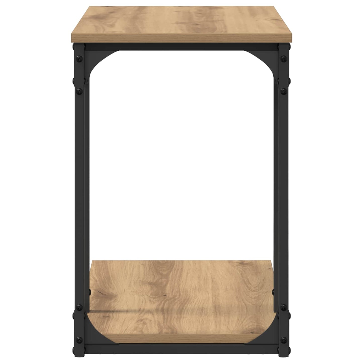 Side Table Artisan Oak 50 x 35 x 52 cm Engineered Wood