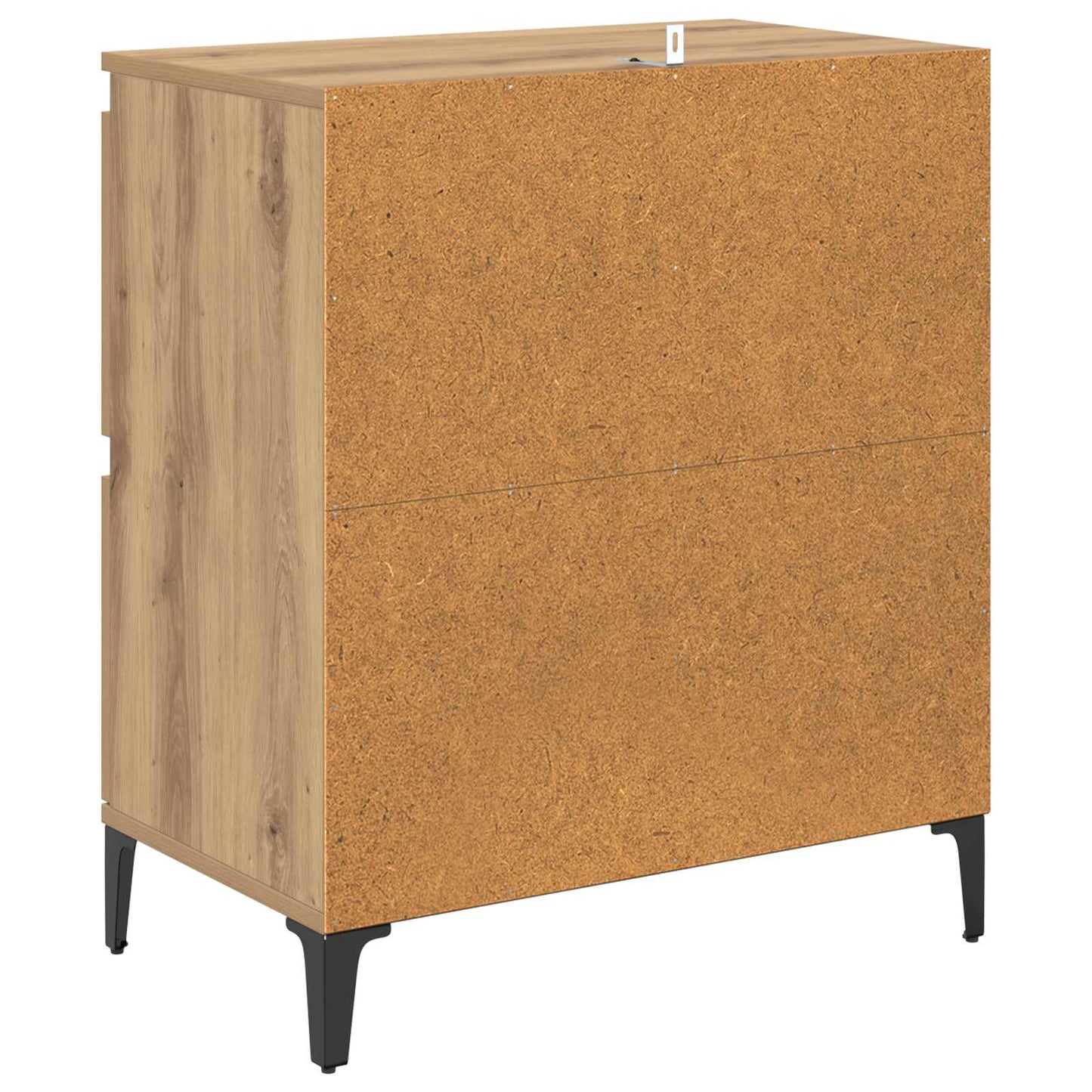 Sideboard Artisan Oak 60 x 35 x 70 cm Engineered Wood and Iron