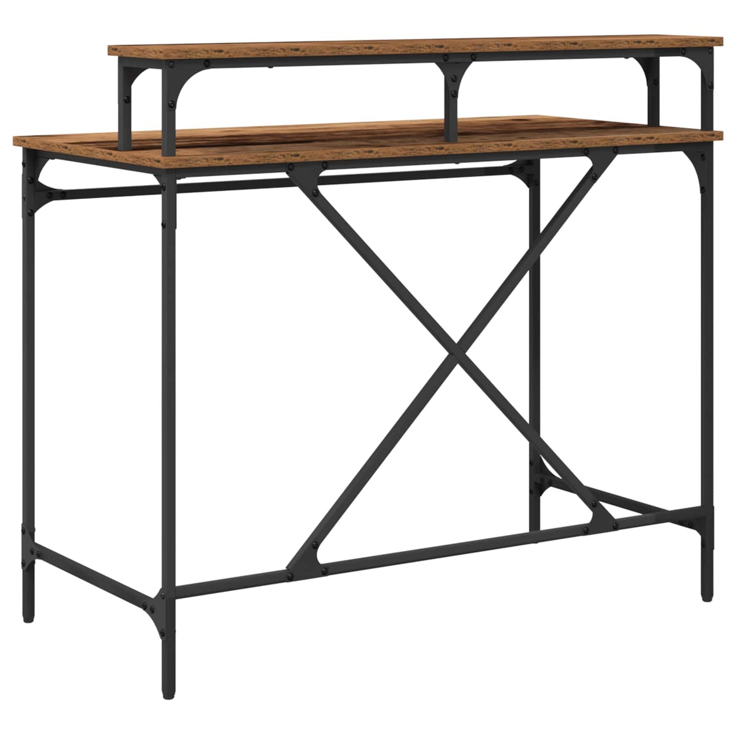 Desk Old Wood 100 x 50 x 90 cm Engineered Wood
