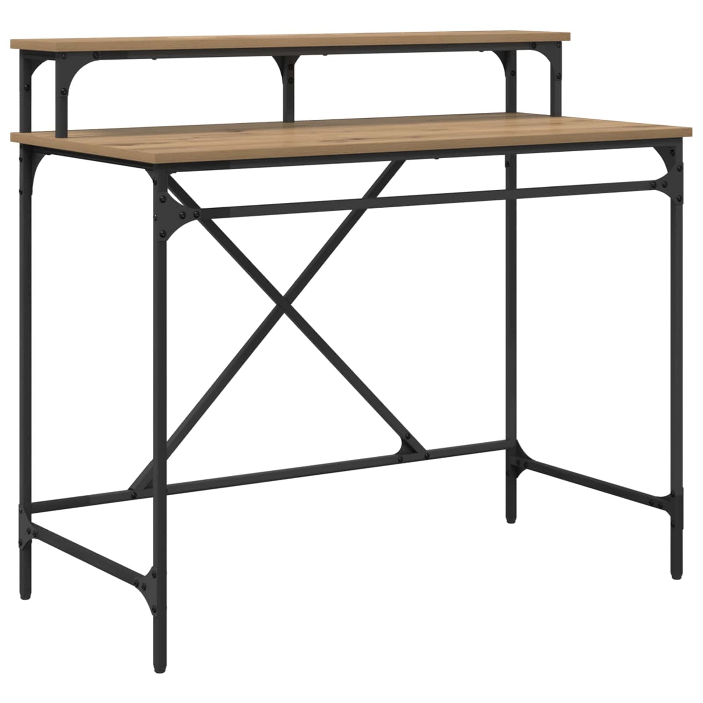 Desk Artisan Oak Engineered Wood 100 x 50 x 90 cm