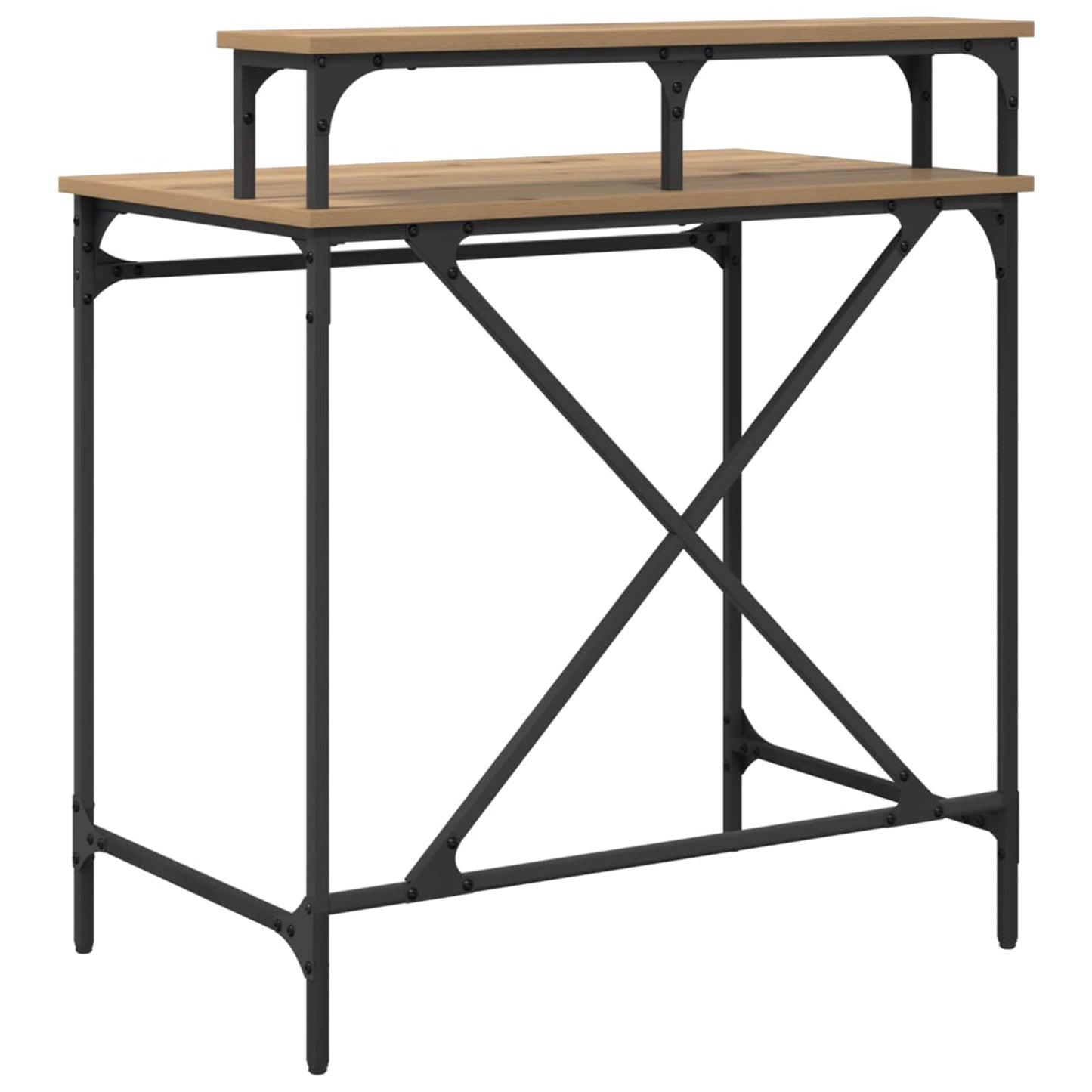 Desk Artisan Oak 80 x 50 x 90 cm Engineered Wood