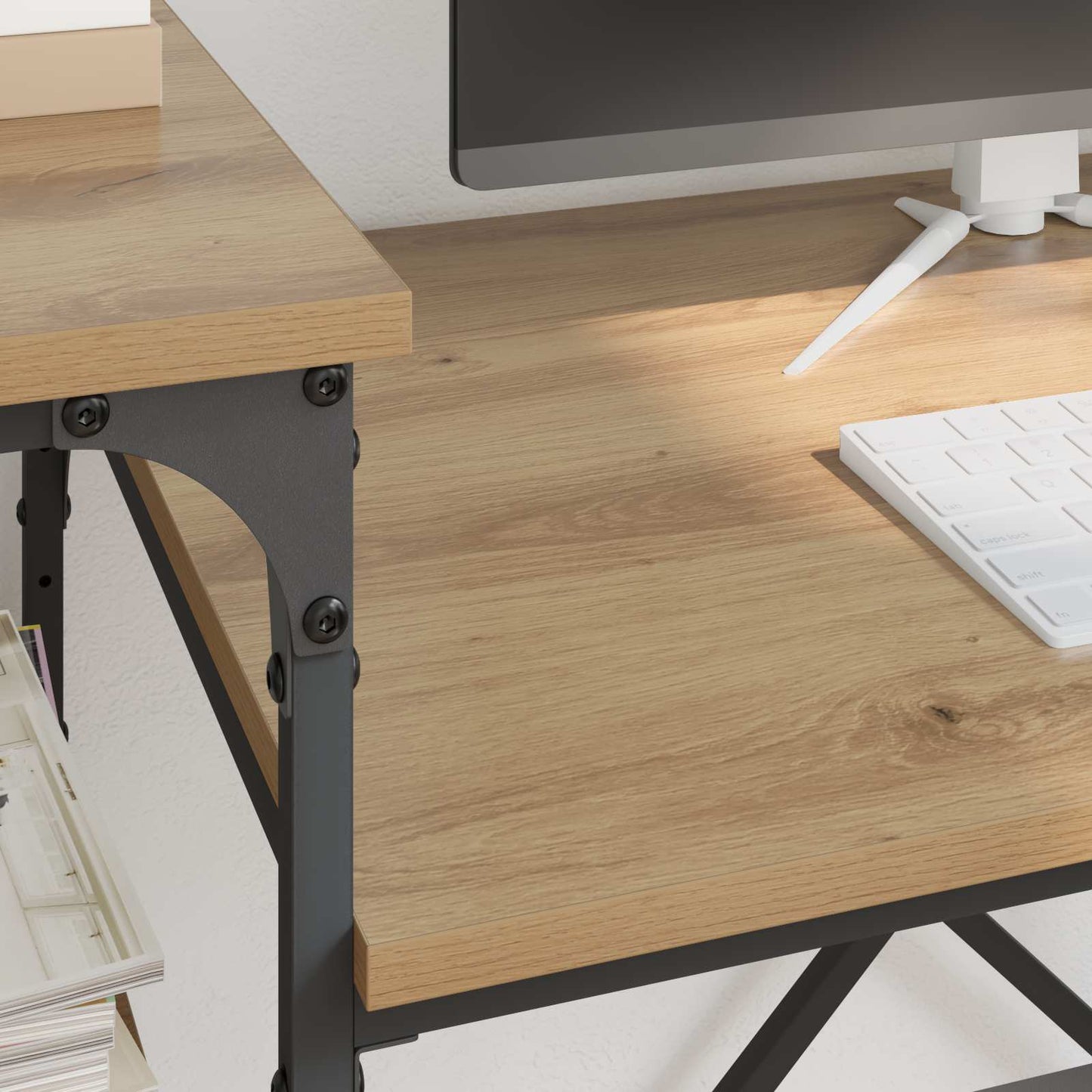 Desk Artisan Oak Engineered Wood 105 x 50 x 90 cm