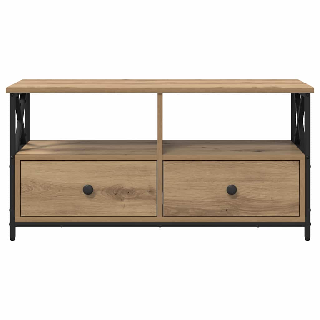 TV Cabinet 90 x 33 x 45 cm Artisan Oak