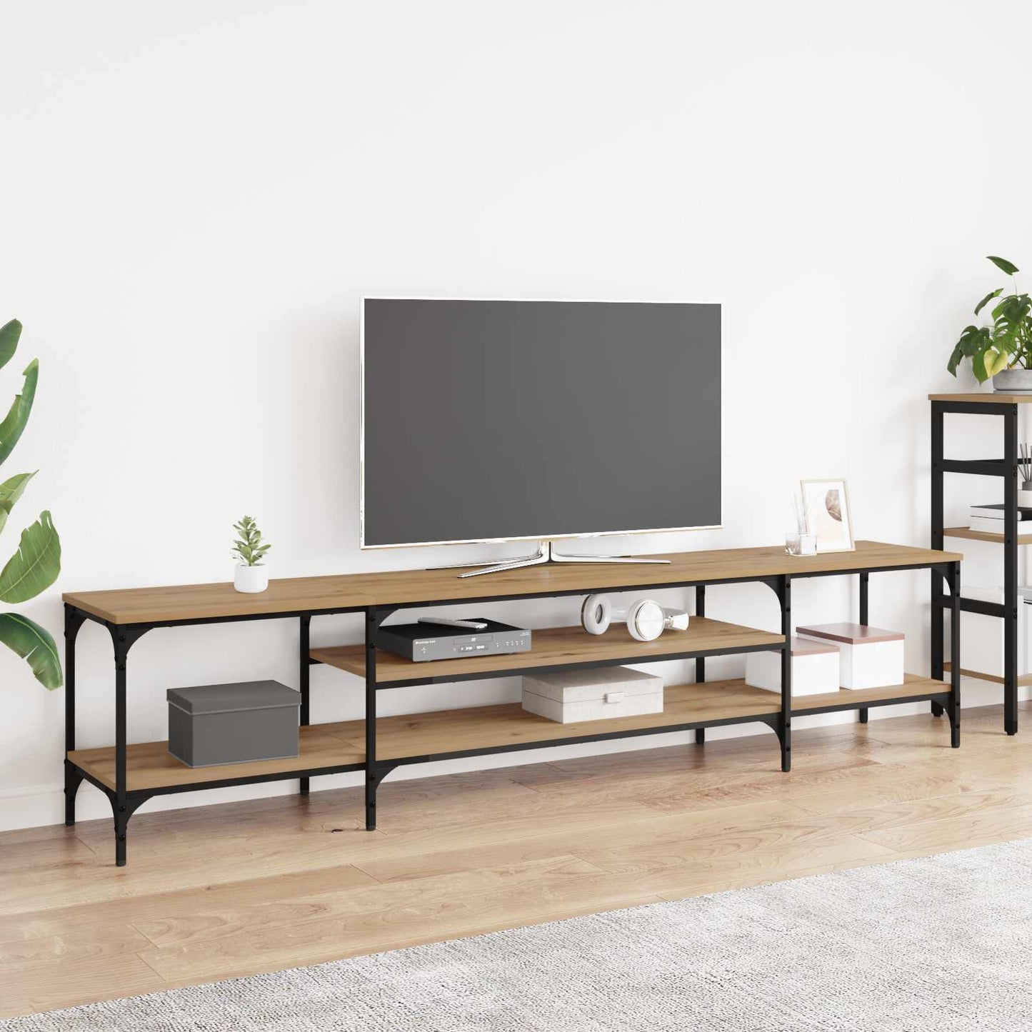 TV Cabinet Artisan Oak 201 x 35 x 45 cm