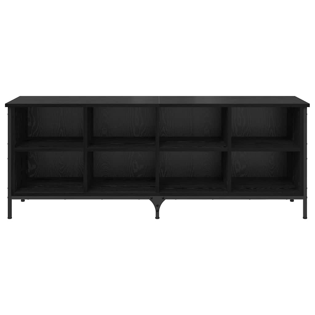 Shoe Cabinet 131 x 35 x 50 cm Engineered Wood and Iron