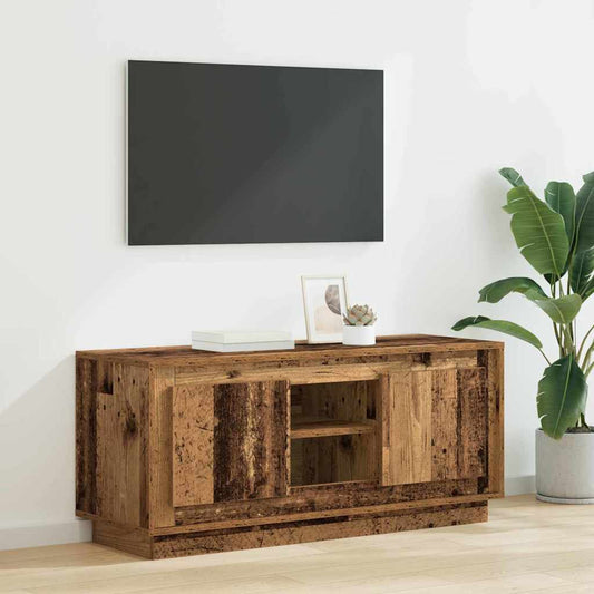 TV Cabinet 102 x 35 x 45 cm Old Wood Engineered Wood