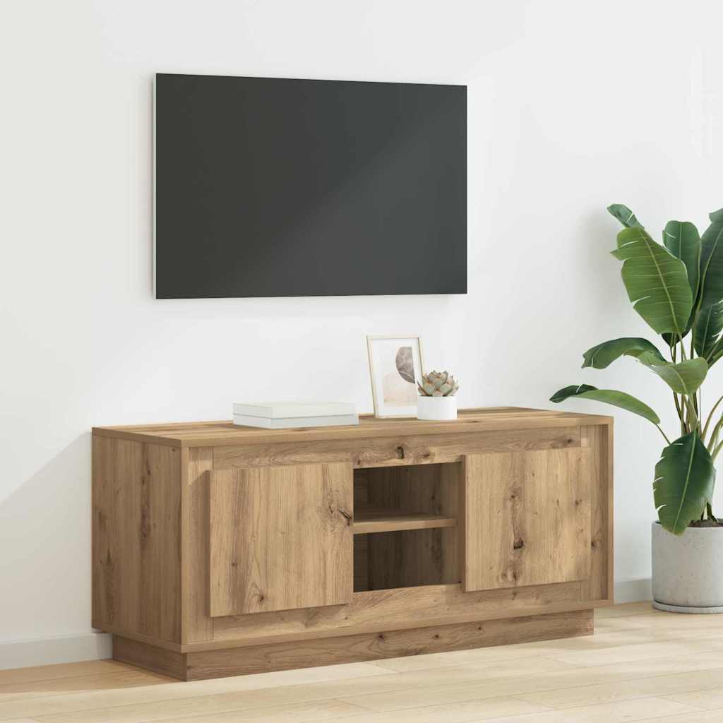 TV Cabinet 102 x 35 x 45 cm Artisan Oak Engineered Wood
