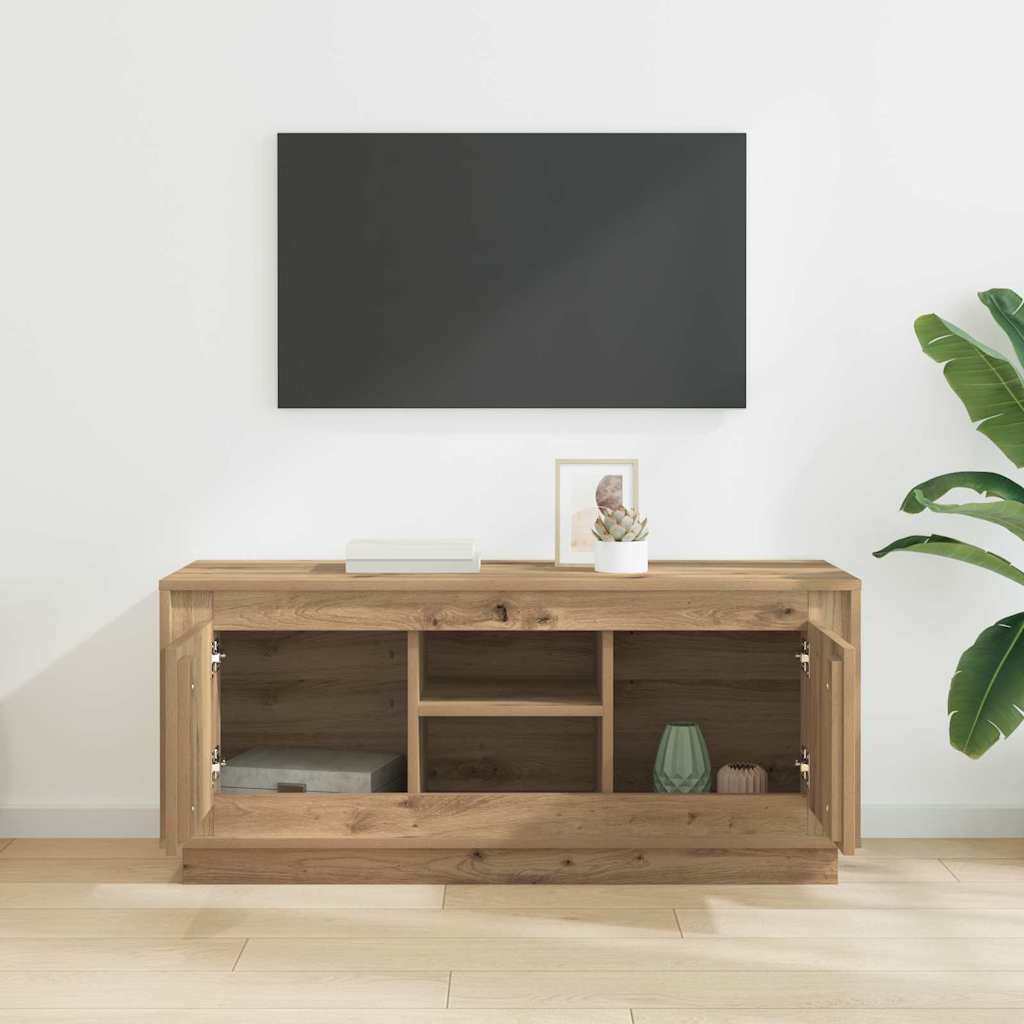 TV Cabinet 102 x 35 x 45 cm Artisan Oak Engineered Wood