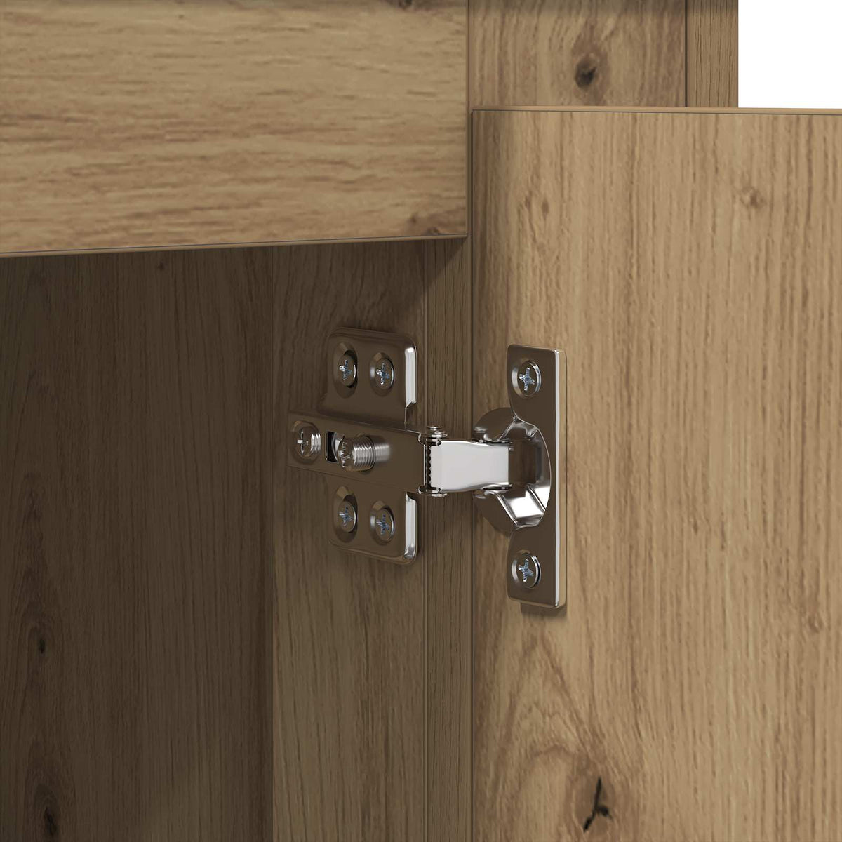 Sideboard 70 x 35.5 x 67.5 cm Artisan Oak Engineered Wood