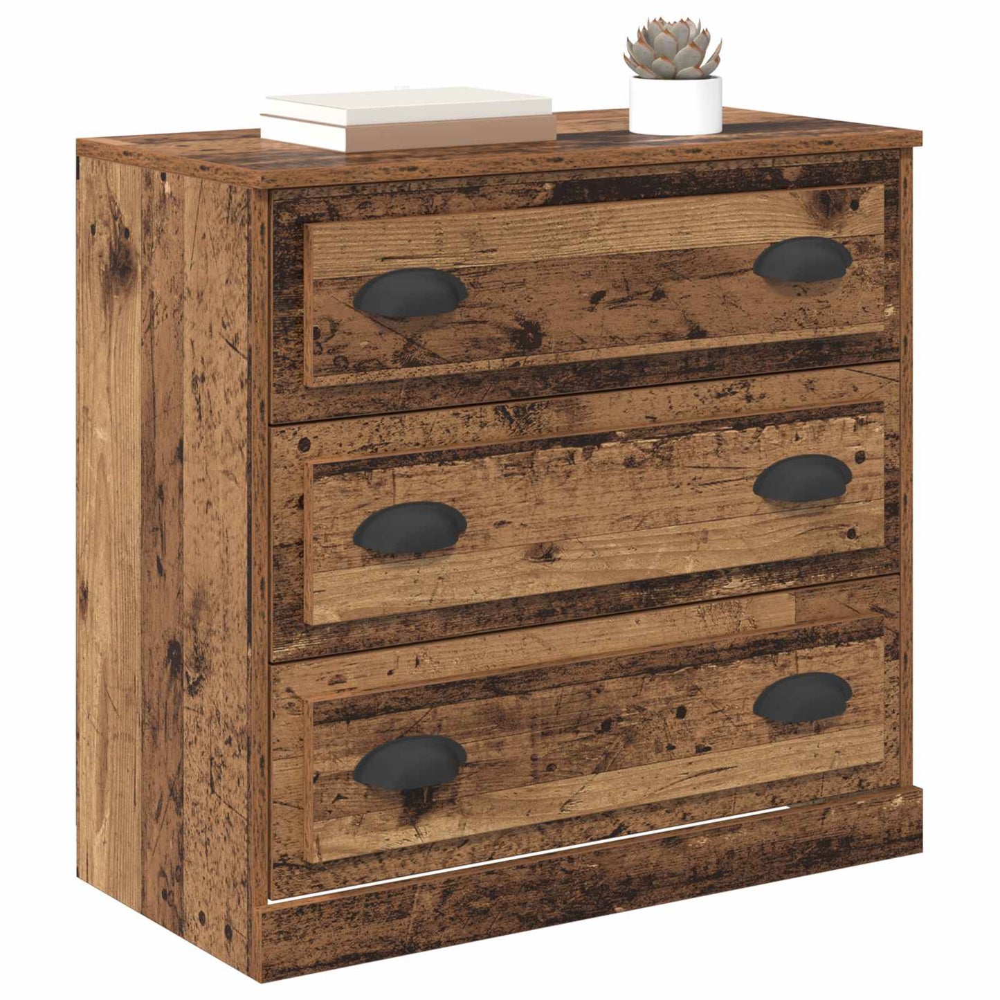 Sideboard Old Wood 70 x 35.5 x 67.5 cm Engineered Wood