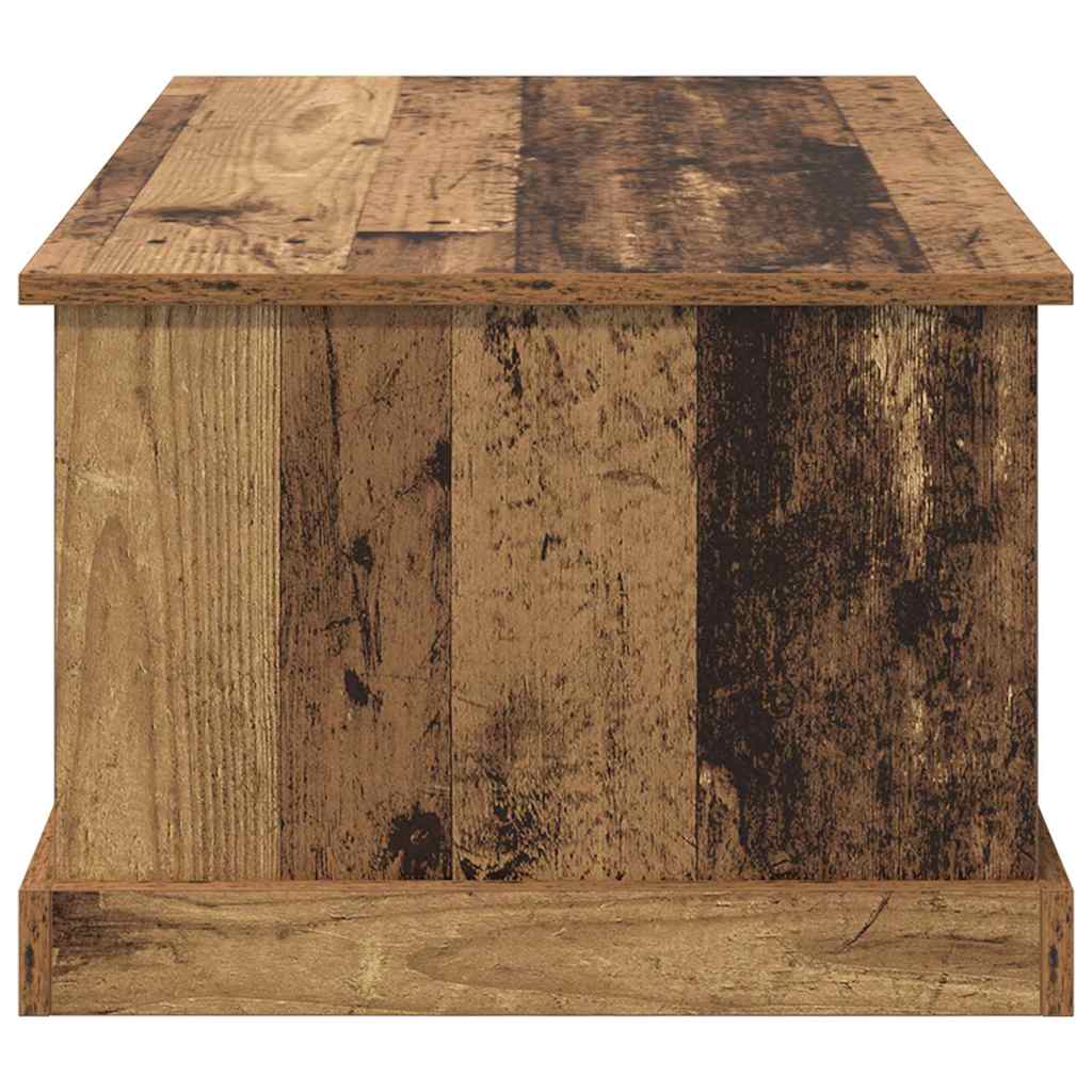 Coffee Table Old Wood 90 x 50 x 35 cm Engineered Wood
