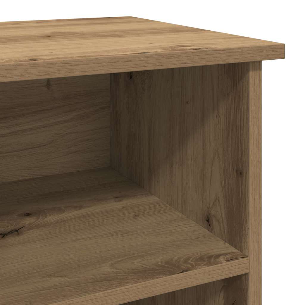 TV Cabinet 99.5 x 35.5 x 48 cm Artisan Oak Engineered Wood