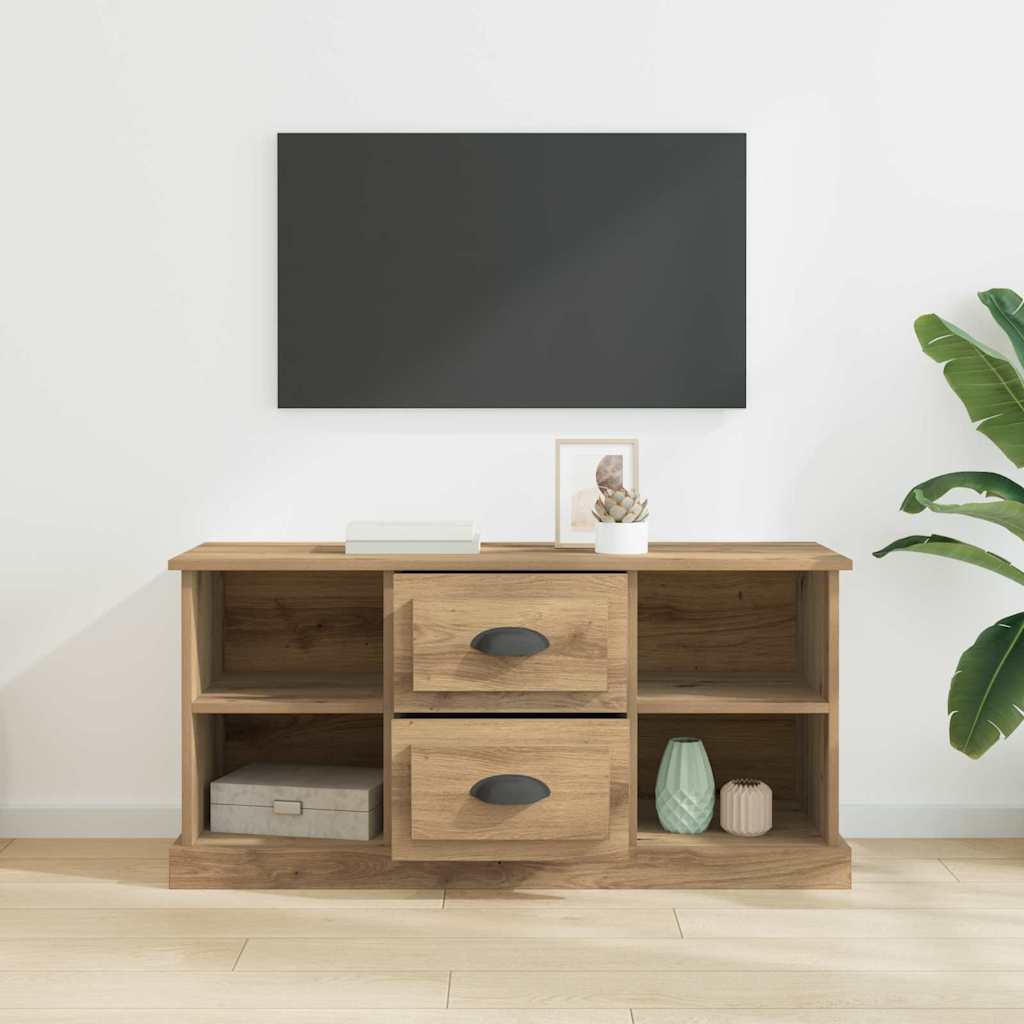 TV Cabinet 99.5 x 35.5 x 48 cm Artisan Oak Engineered Wood