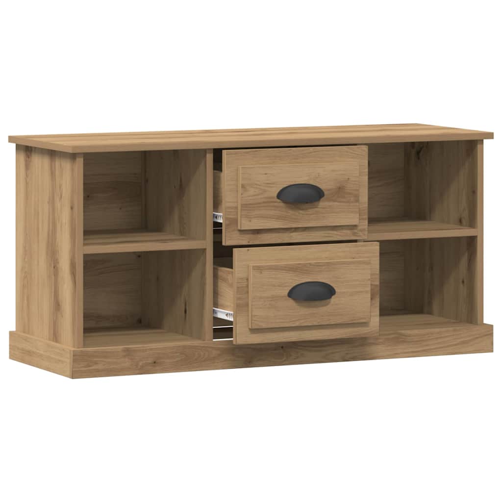 TV Cabinet 99.5 x 35.5 x 48 cm Artisan Oak Engineered Wood