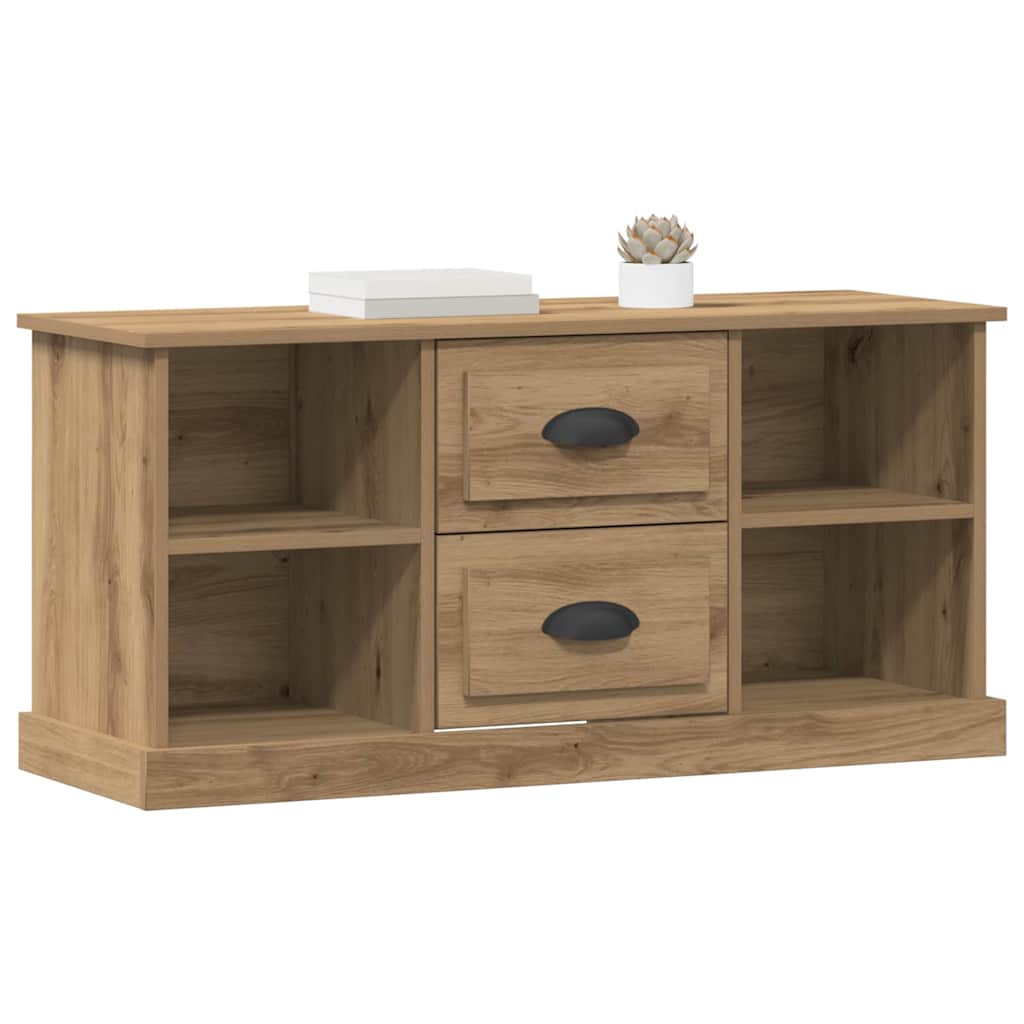 TV Cabinet 99.5 x 35.5 x 48 cm Artisan Oak Engineered Wood