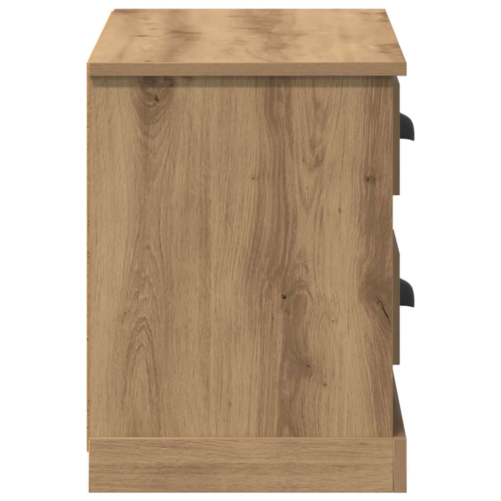 TV Cabinet 99.5 x 35.5 x 48 cm Artisan Oak Engineered Wood