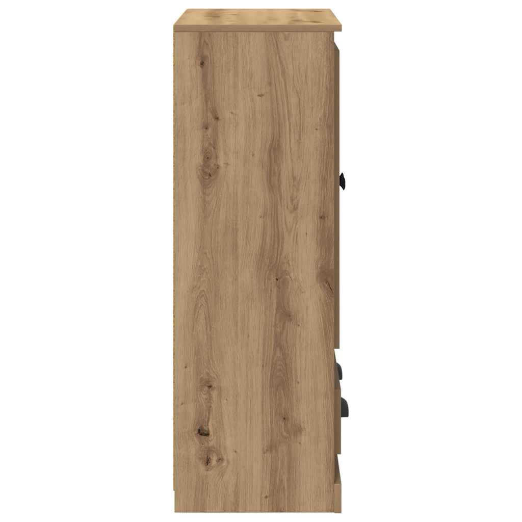 Highboard Artisan Oak 60 x 35.5 x 103.5 cm Engineered Wood