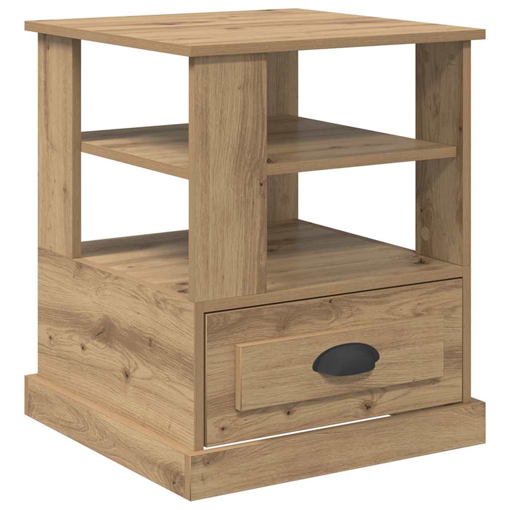 Bedside Cabinet Artisan Oak 50 x 50 x 60 cm Engineered Wood