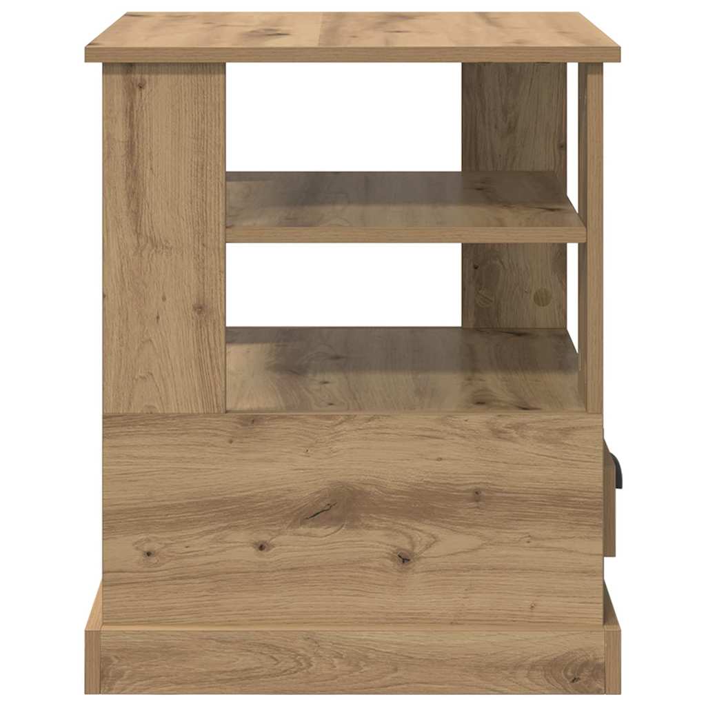 Bedside Cabinet Artisan Oak 50 x 50 x 60 cm Engineered Wood