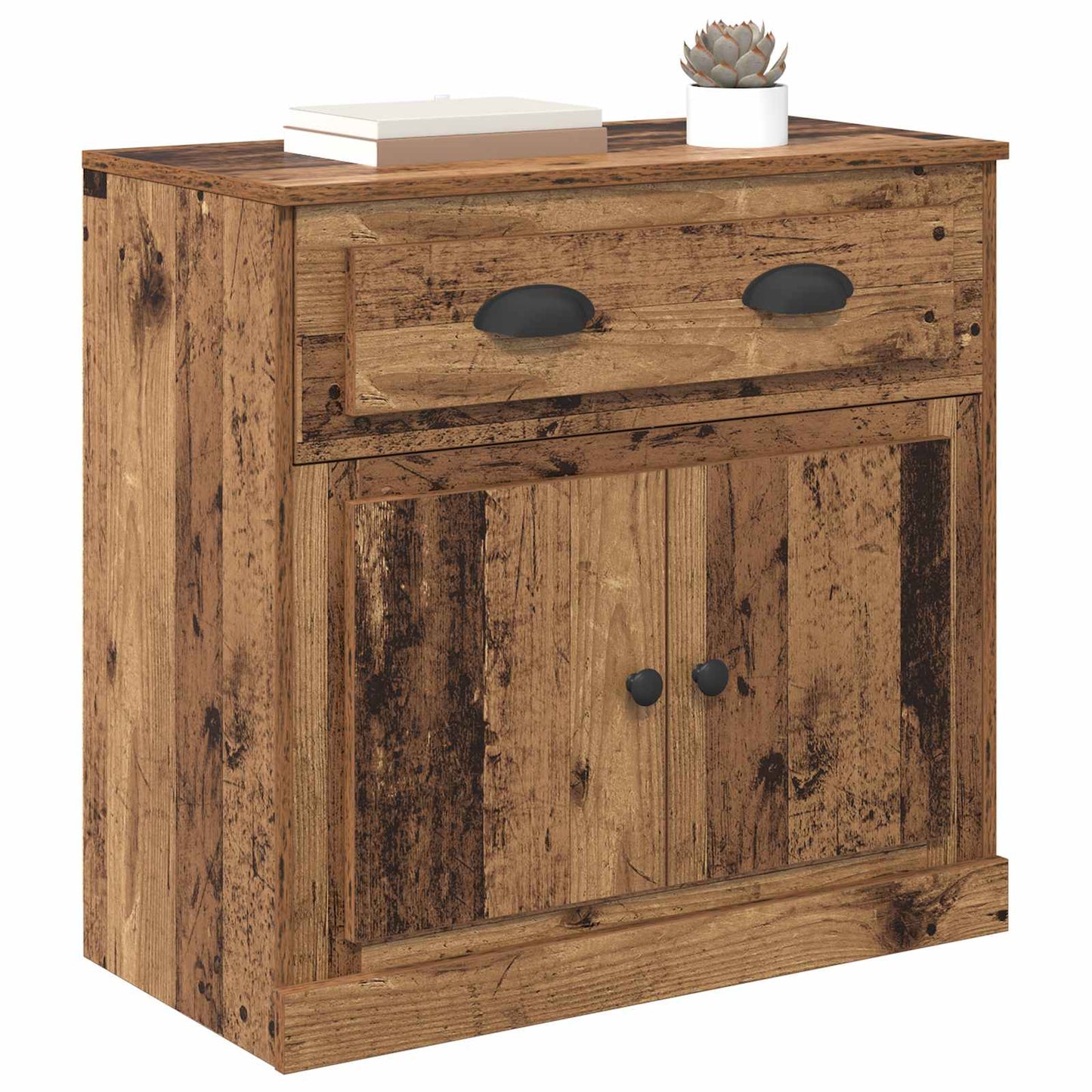 Highboard Old Wood 70 x 35.5 x 67.5 cm Engineered Wood
