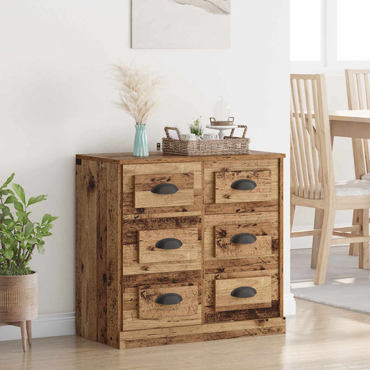 Sideboard Old Wood 70 x 35.5 x 67.5 cm Engineered Wood