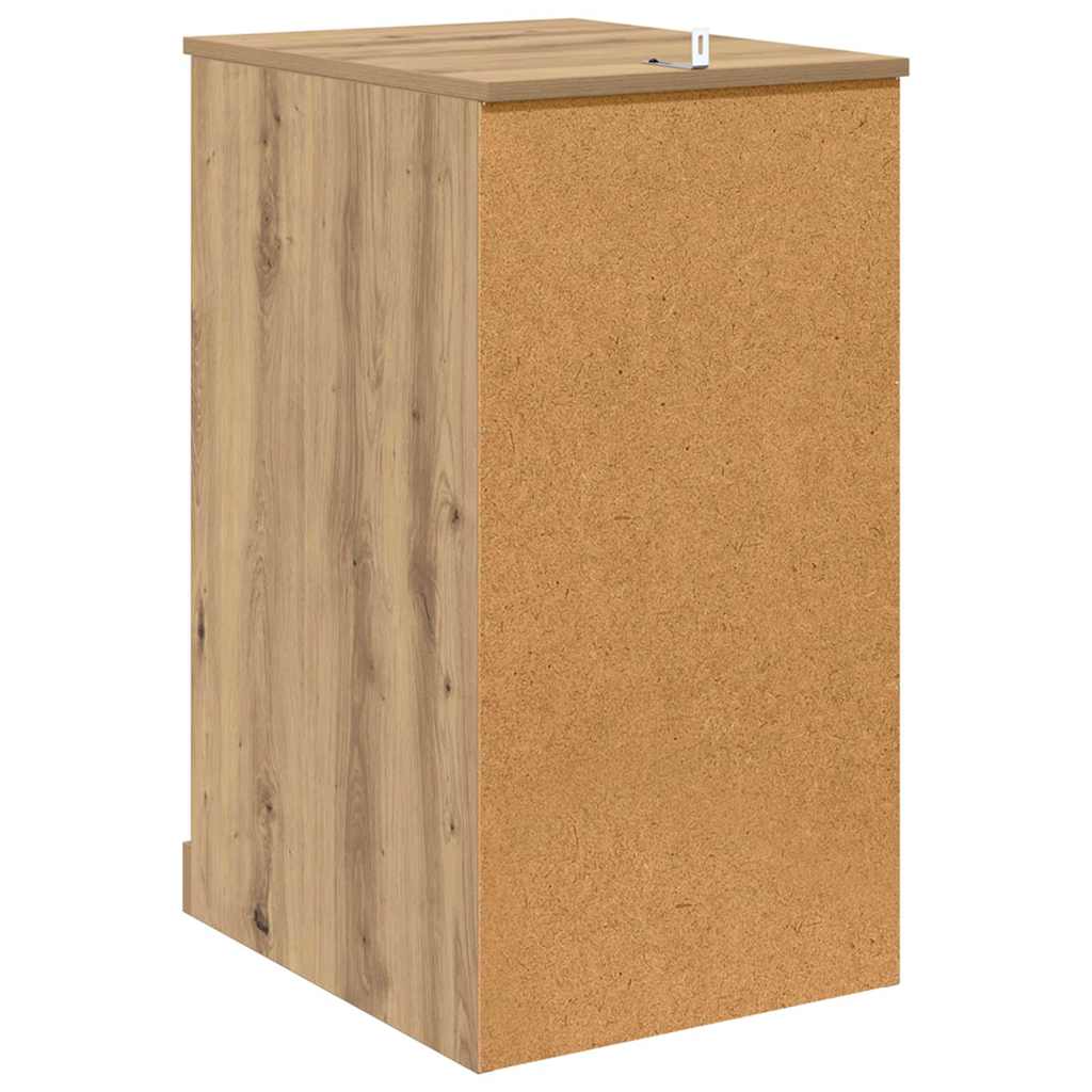 Side Cabinet 40 x 50 x 75 cm Engineered Wood Artisan Oak