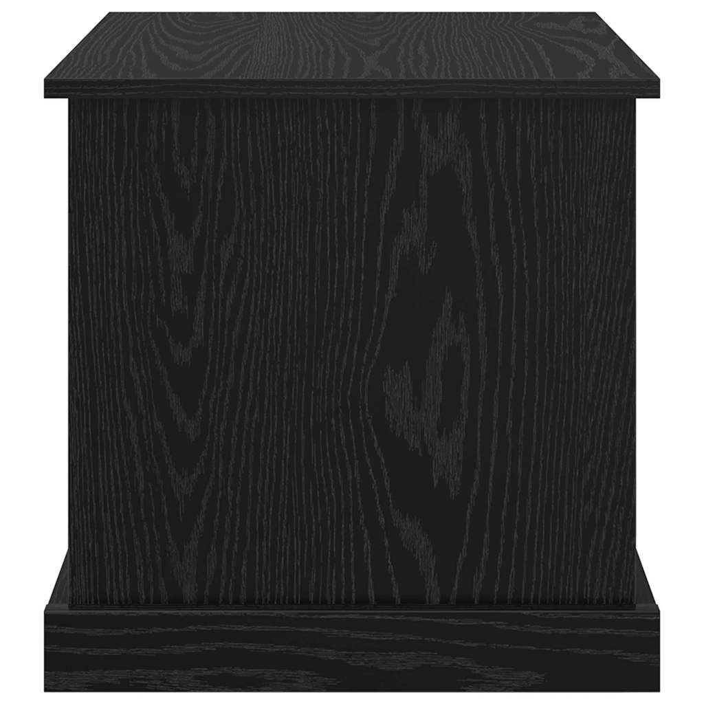 Coffee Table 3 pcs Black Oak Engineered Wood