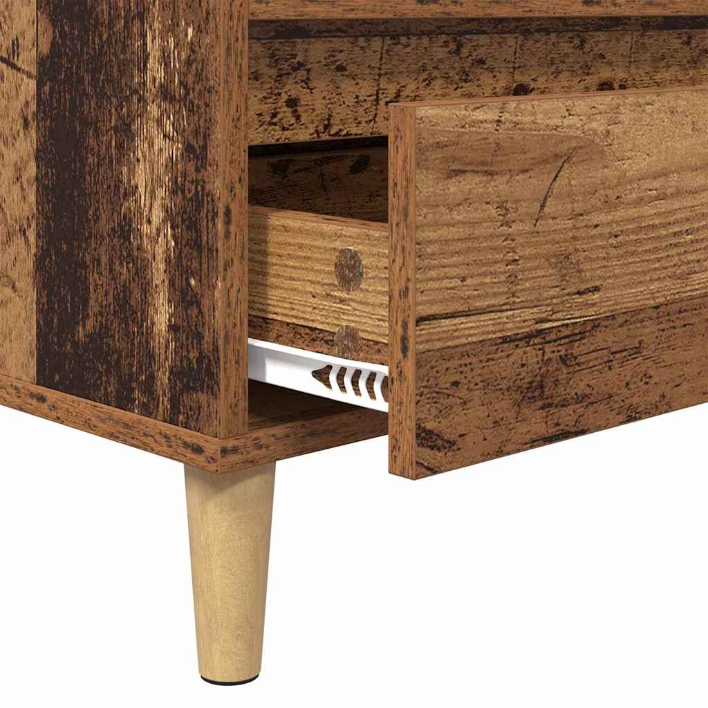 TV Cabinet Old Wood 100 x 34.5 x 44.5 cm Engineered Wood