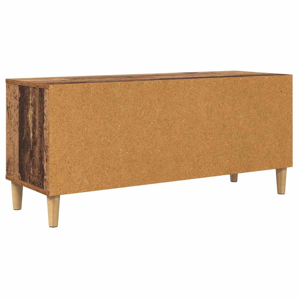 TV Cabinet Old Wood 100 x 34.5 x 44.5 cm Engineered Wood