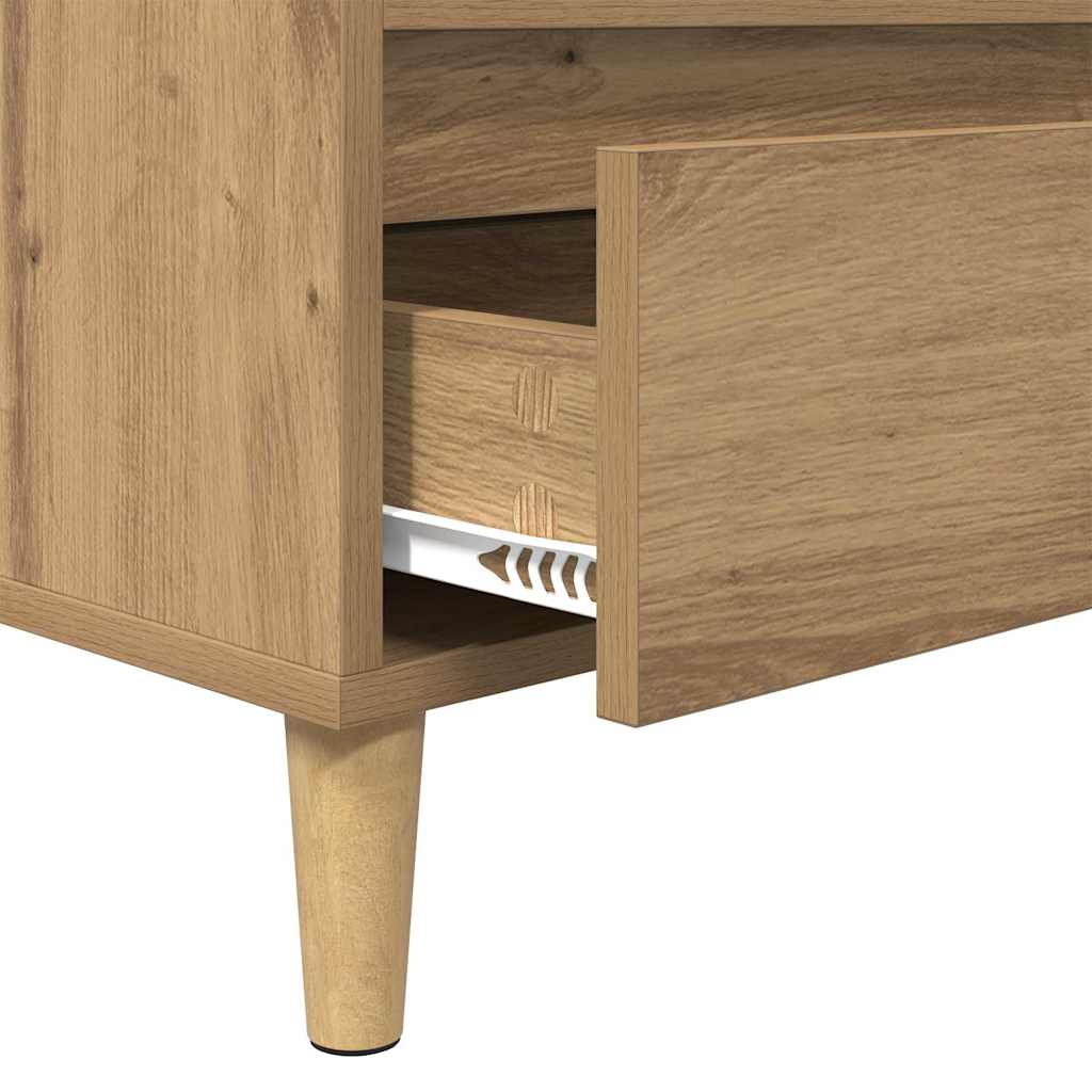 TV Cabinet Artisan Oak 100 x 34.5 x 44.5 cm Engineered Wood