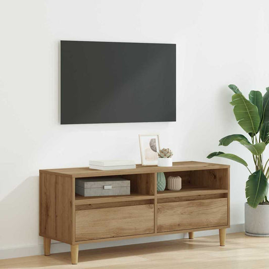 TV Cabinet 100 x 34.5 x 44.5 cm Artisan Oak Engineered Wood