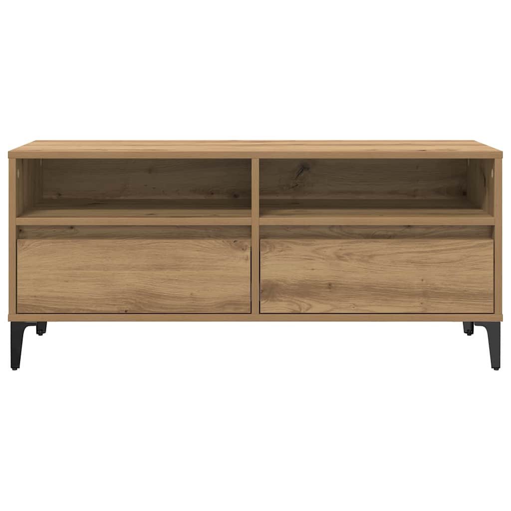 TV Cabinet with Drawer Artisan Oak 100 x 34.5 x 44.5 cm