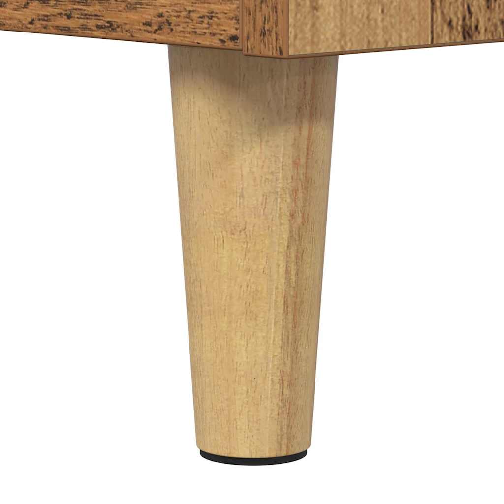 Record Cabinet Old Wood 121 x 38 x 48 cm Engineered Wood