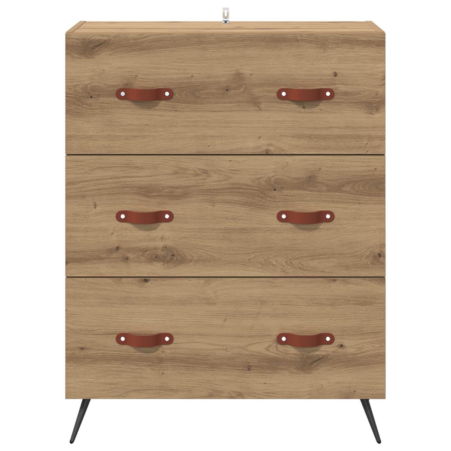 Chest of Drawers Artisan Oak 69.5 x 34 x 90 cm Engineered Wood