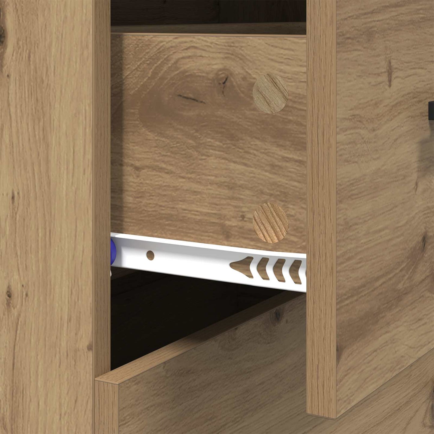 Sideboard Artisan Oak 69.5 x 34 x 90 cm