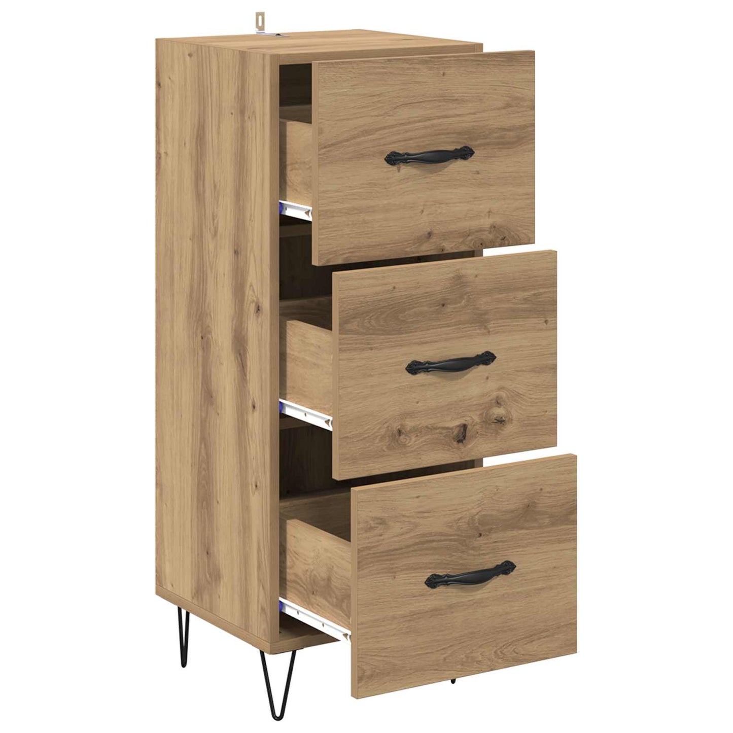 Sideboard Artisan oak 34 x 34.5 x 90 cm Engineered wood