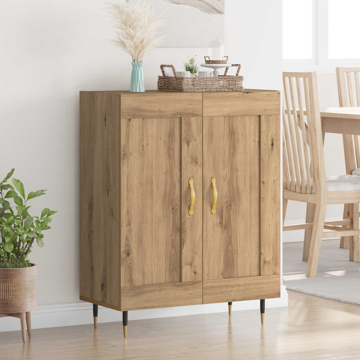 Sideboard Artisan Oak 69.5 x 34 x 90 cm Engineered Wood