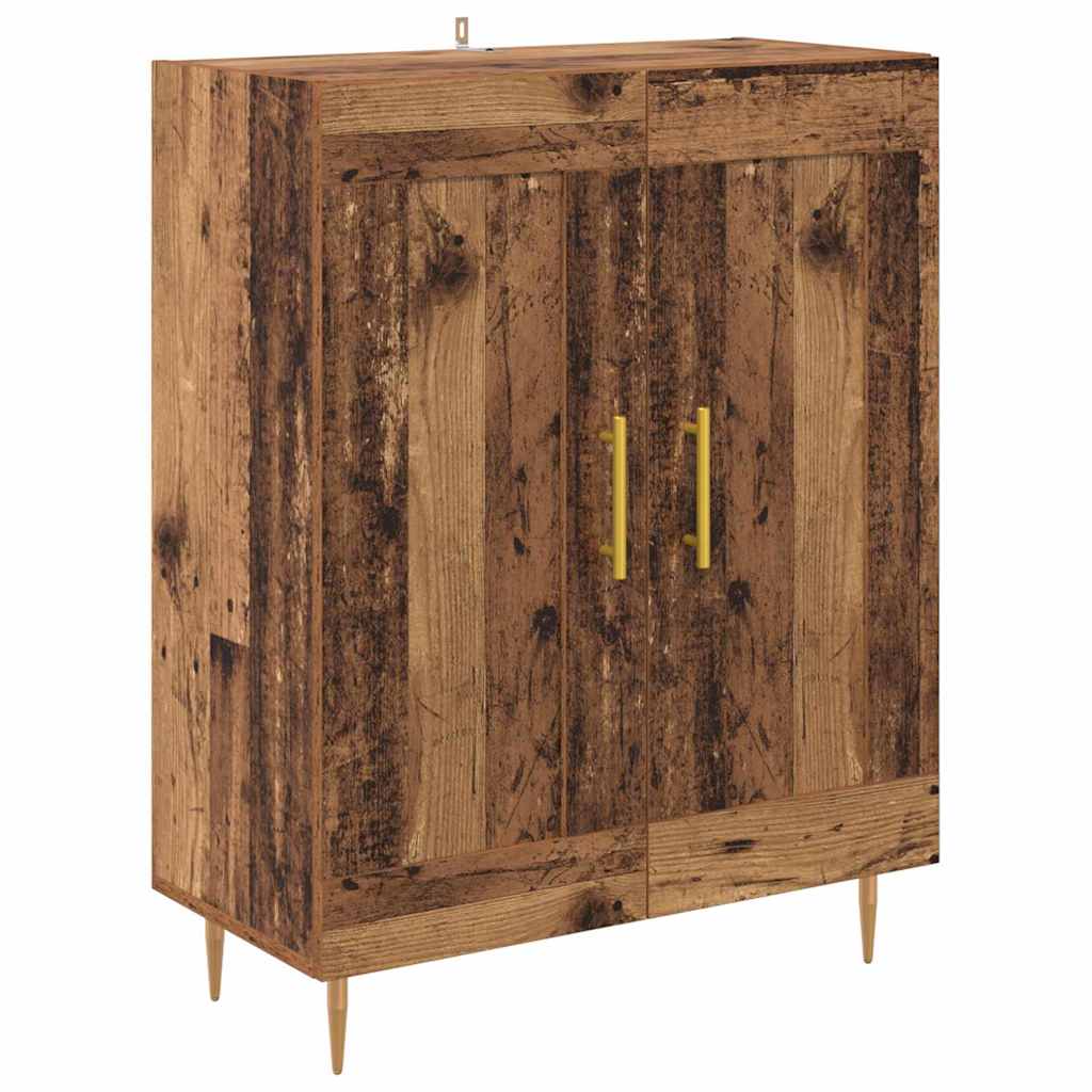 Sideboard Old Wood 69.5 x 34 x 90 cm Engineered Wood and Iron