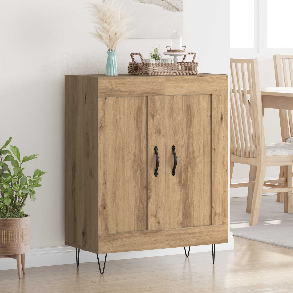 Sideboard Artisan Oak 69.5 x 34 x 90 cm