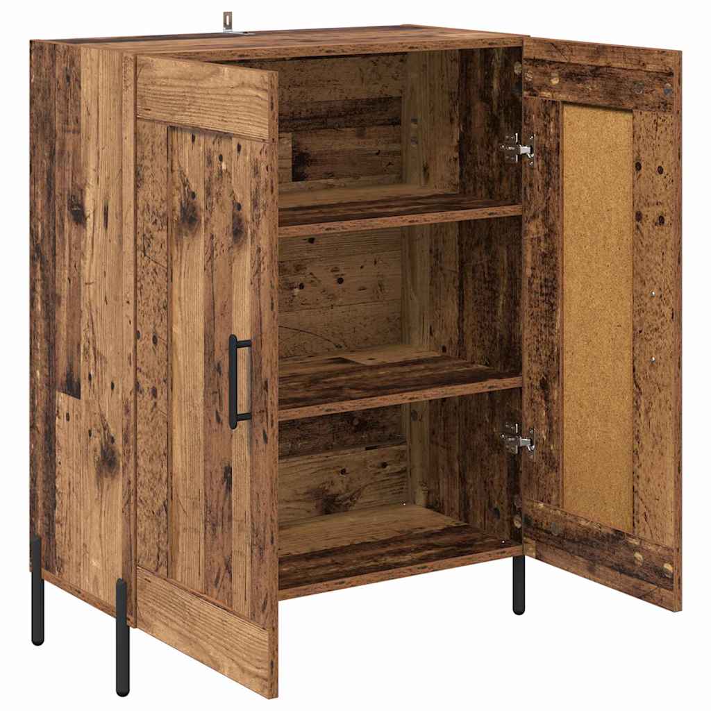 Sideboard Old Wood 69.5 x 34 x 90 cm Engineered Wood and Iron