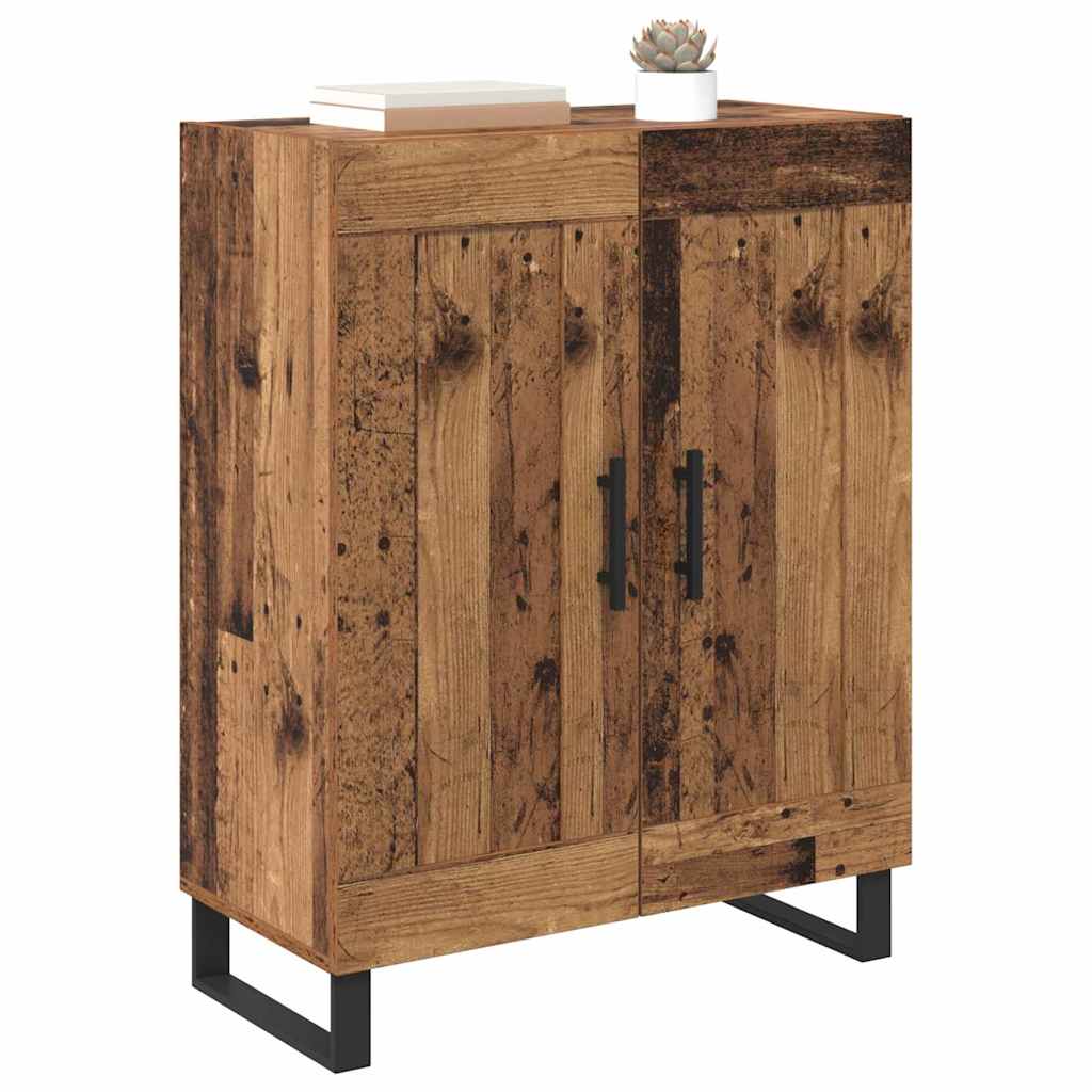Sideboard Old Wood 69.5 x 34 x 90 cm Engineered Wood and Iron