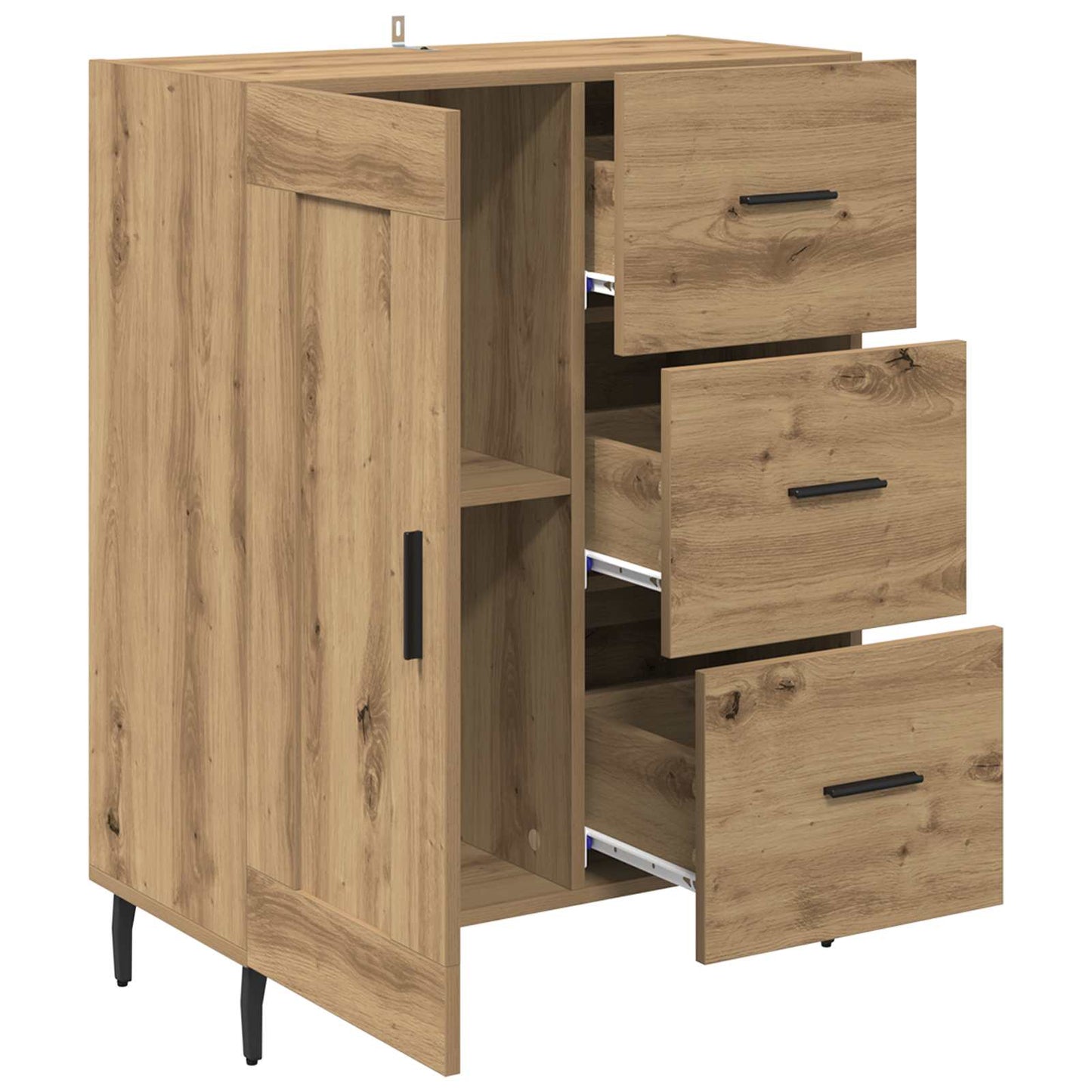 Sideboard Artisan Oak 69.5 x 34 x 90 cm