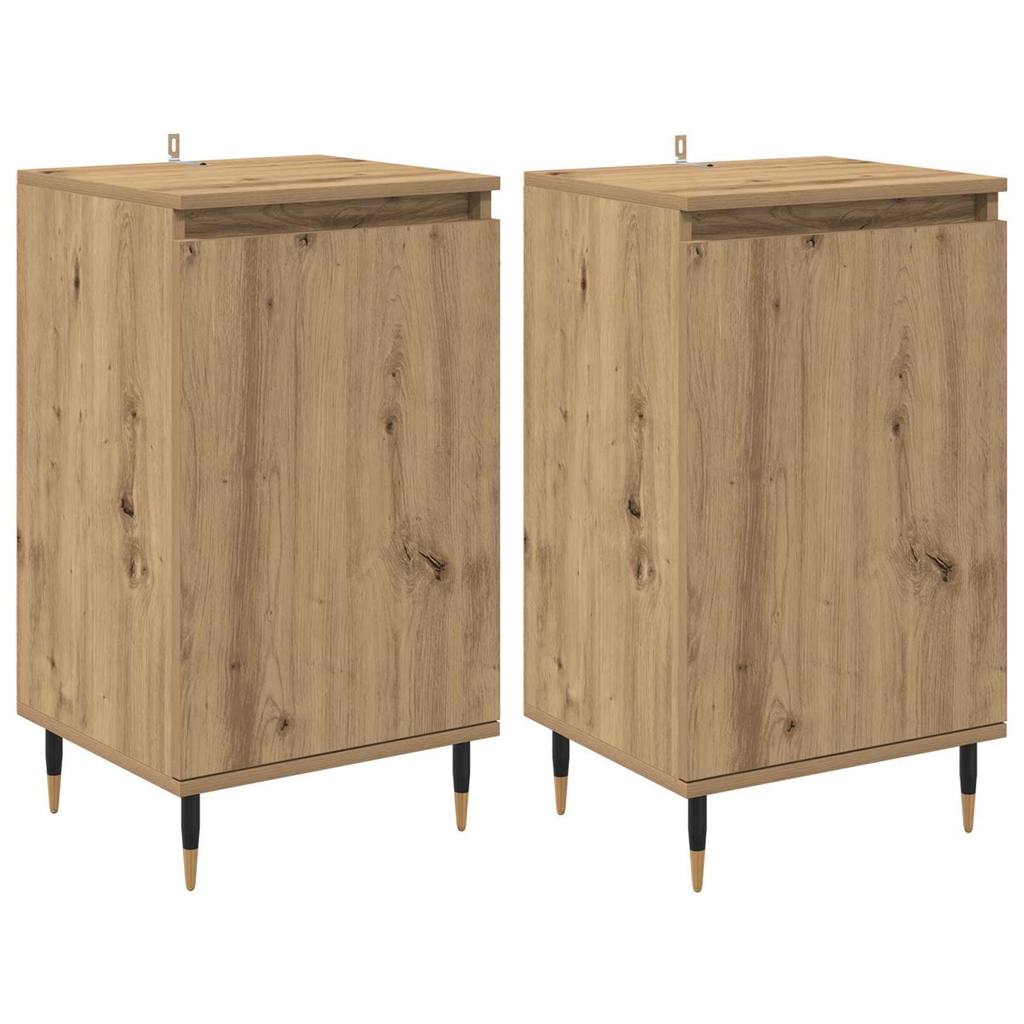 Sideboard 2 pcs Artisan Oak 40 x 35 x 70 cm