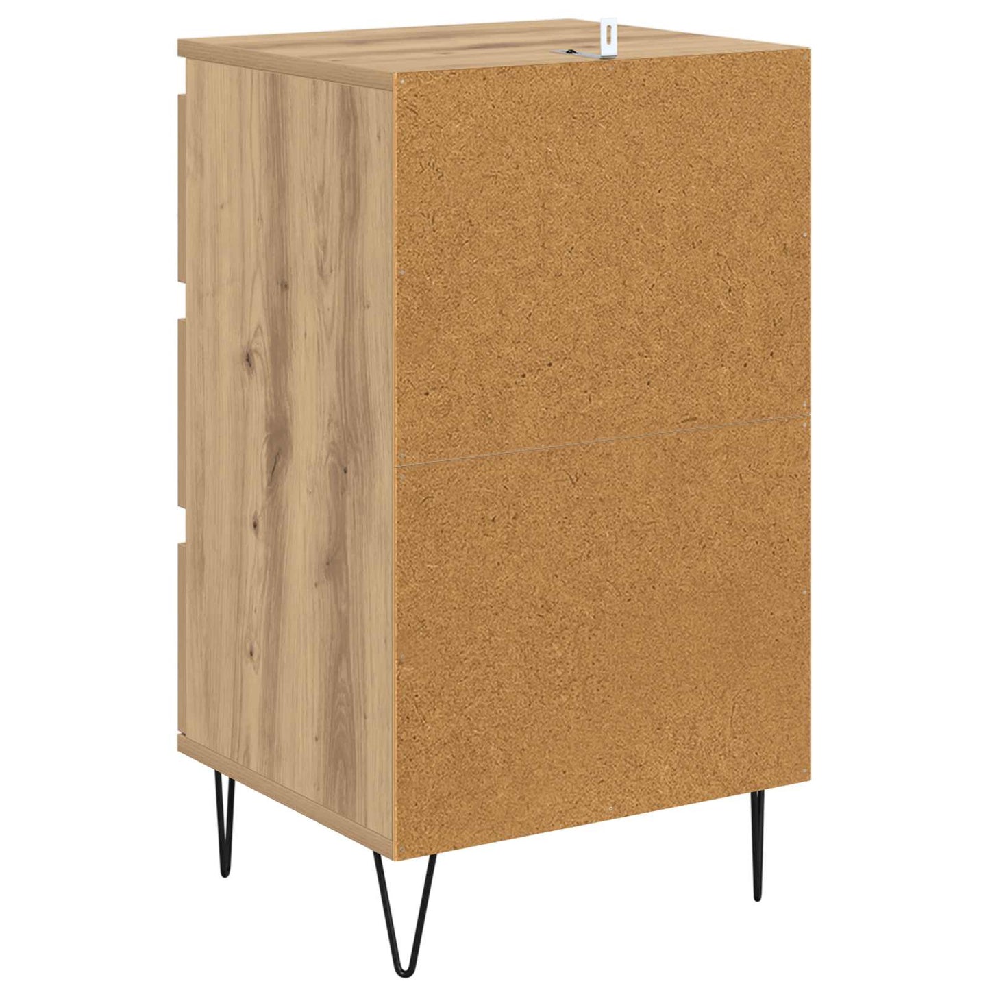 Sideboard Artisan Oak 40 x 35 x 70 cm Engineered Wood and Iron