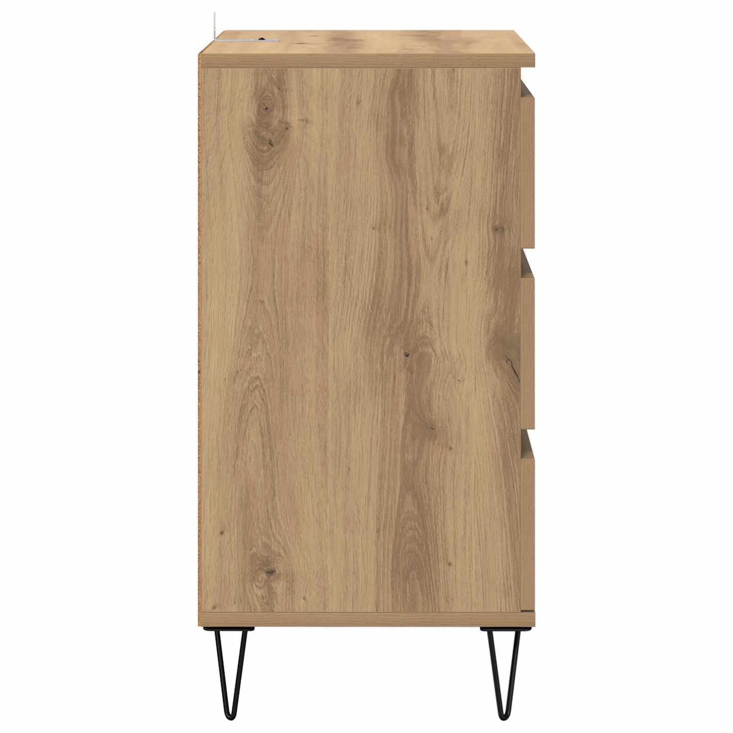 Sideboard Artisan Oak 40 x 35 x 70 cm Engineered Wood and Iron