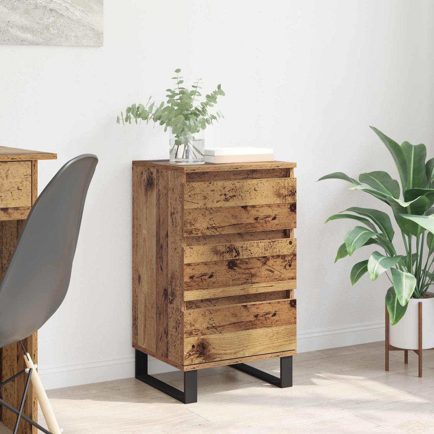 Sideboard with Drawer Old wood Engineered wood