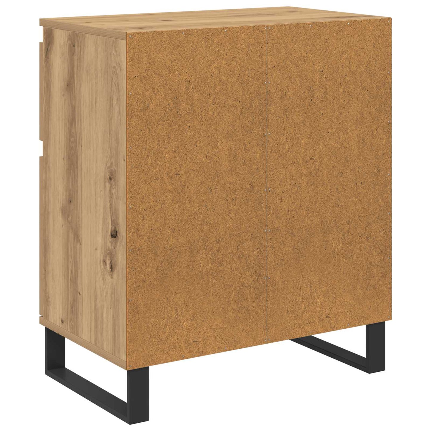Sideboard Artisan Oak 60 x 35 x 70 cm Engineered Wood and Iron