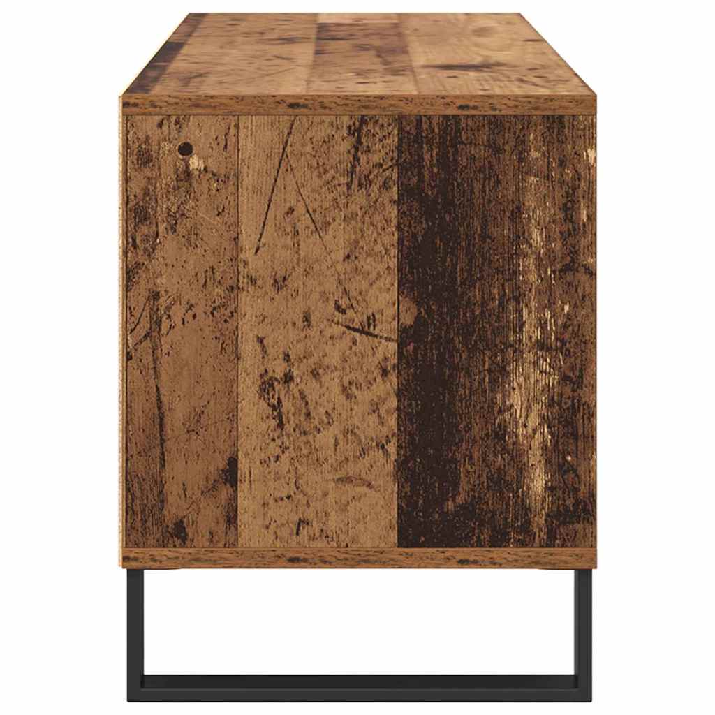 TV Cabinet with Drawer Old Wood 100 x 34.5 x 44.5 cm