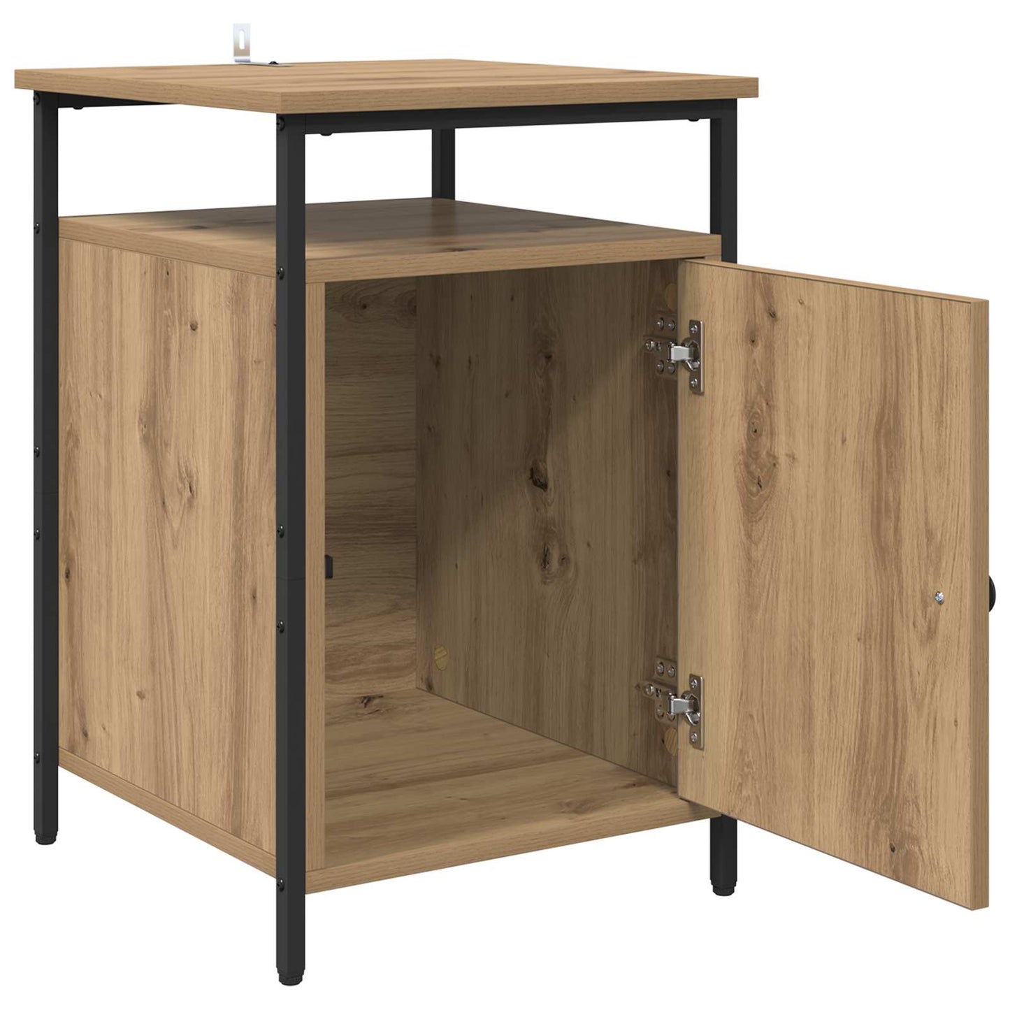 Bedside Cabinet Artisan Oak 40 x 42 x 60cm Engineered Wood