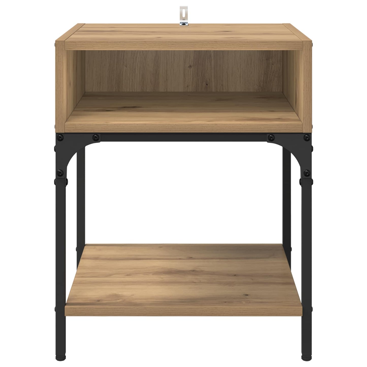Bedside Table Artisan Oak 40 x 40 x 50 cm Engineered Wood